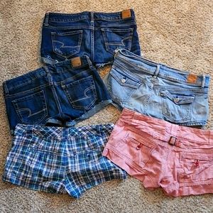Lot of 5 American Eagle shorts